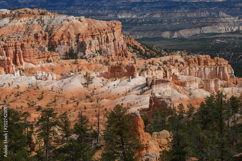 Landscape of Bryce canyon National Park, Utah, USA
