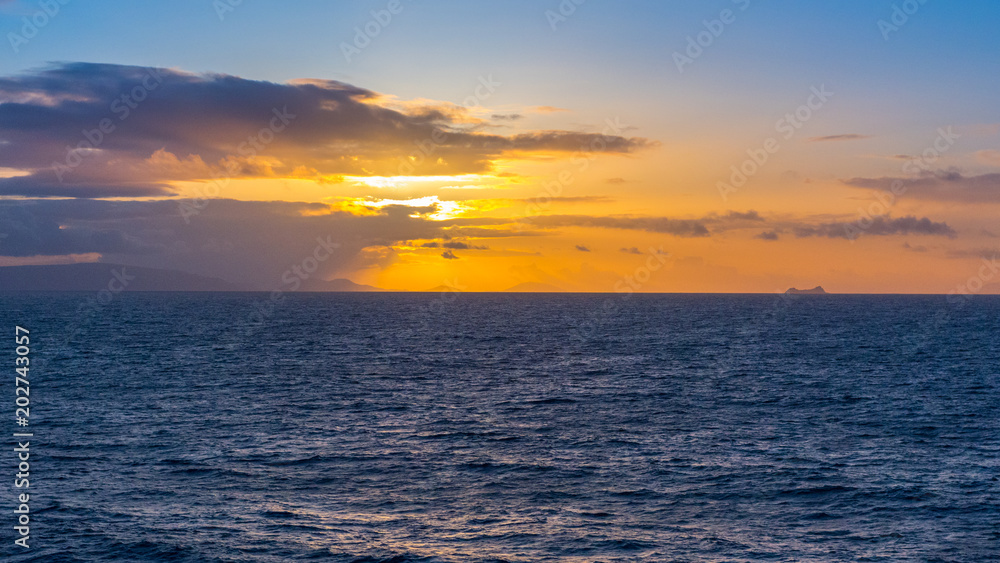 Atlantik Sonnenuntergang