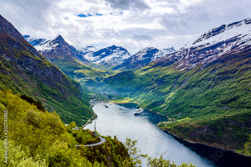 Geiranger fjord, Norway. © Andrei Armiagov