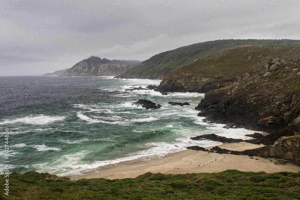 Rocky Shore on a Stormy Day 2