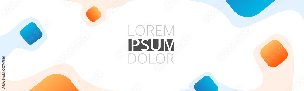 Vector abstract design background layout banner template. Vector abstract design background layout banner template.