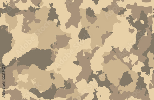 Print texture military camouflage repeats seamless army hunting brown mud sand