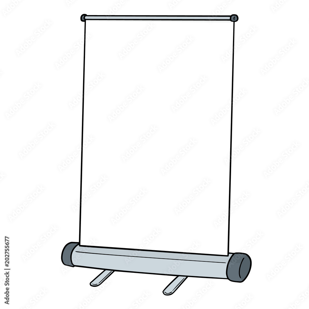 vector of presentation stand vector of presentation stand