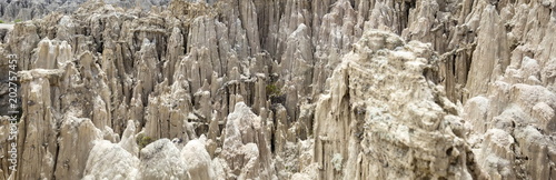 Valle de la luna in Bolivia