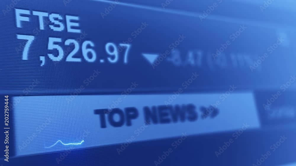 Stock market concept. Breaking news. Financial data. Heartbeat Stock market concept. Breaking news. Financial data. Heartbeat