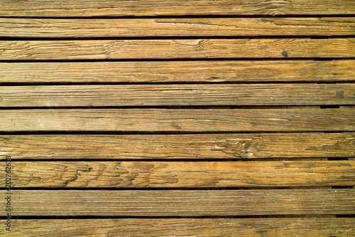 ancient wood pieces floor and surface was damage by usage