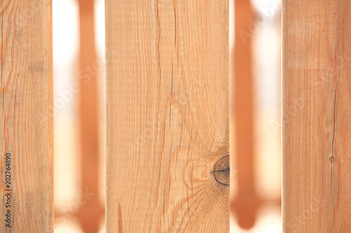 Wooden fence photo