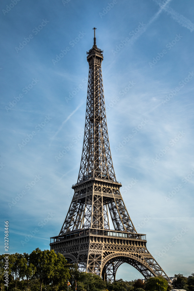 La tour Eiffel Paris France.