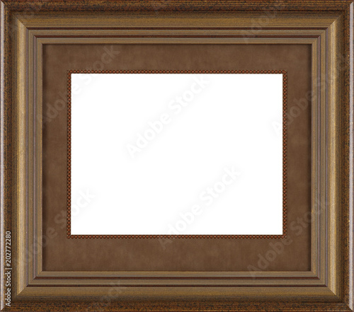 Picture frame isolated on white