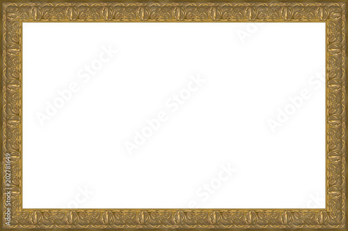 Picture frame isolated on white