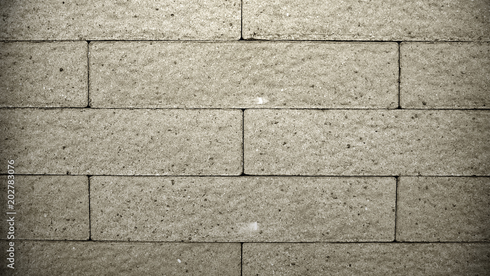 Obraz premium stone brown wall