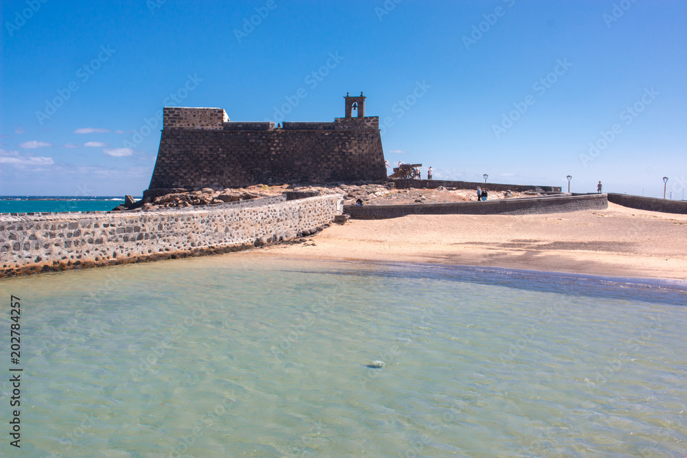 Castillo de San Gabriel Arrecife  Lanzarote Kanaren island Spain