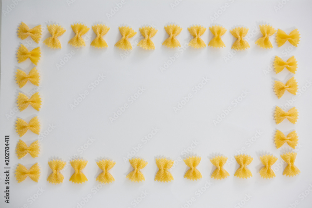 Farfalle pasta forming frame Farfalle pasta forming frame