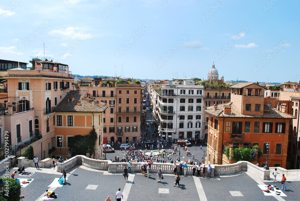 View from Spanish Steps 2