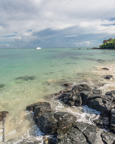 Beach on Mauritius island photo