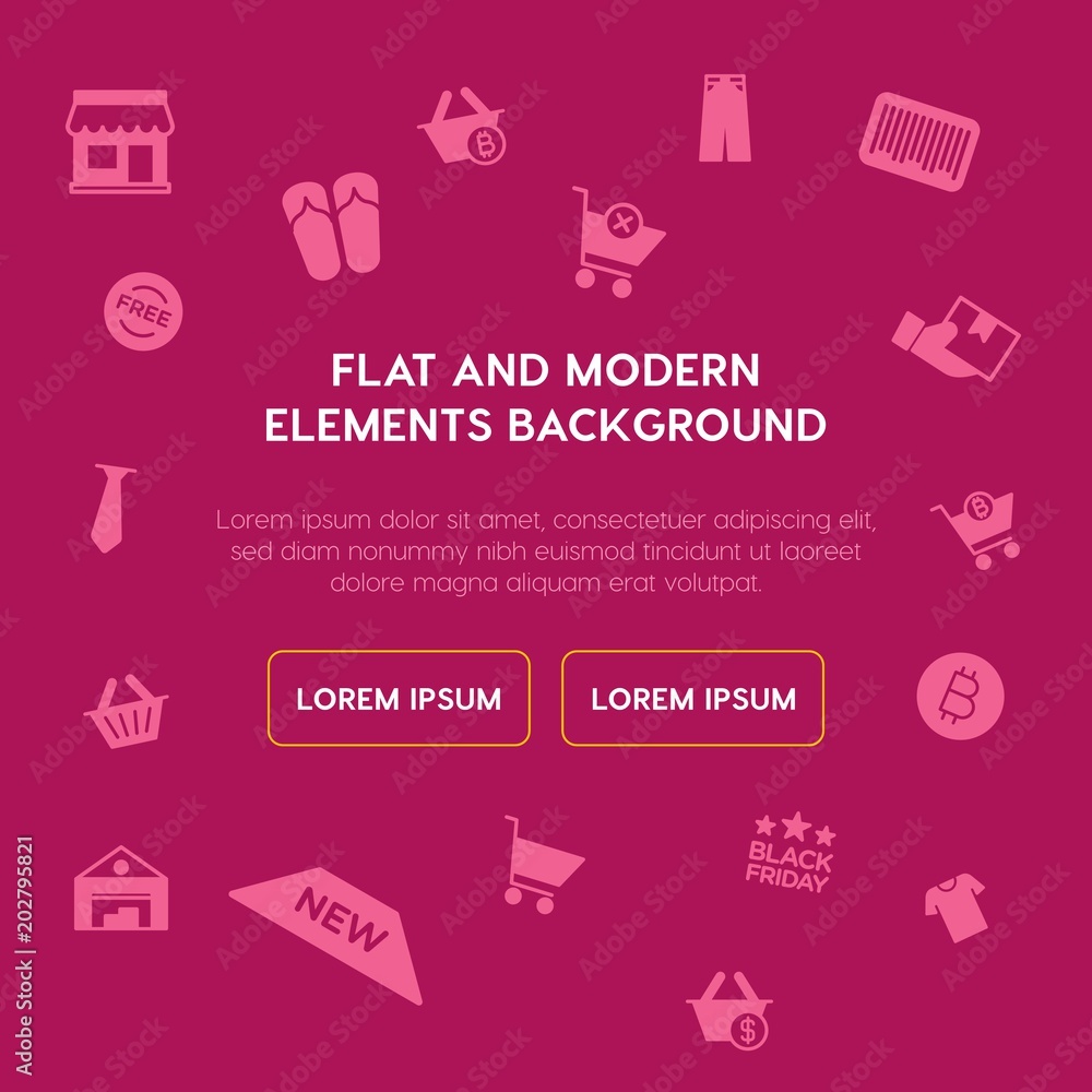 clothes, shopping fill vector icons and elements background concept on violet background.Multipurpose use on websites, presentations, brochures and more clothes, shopping fill vector icons and elements background concept on violet background.Multipurpose use on websites, presentations, brochures and more