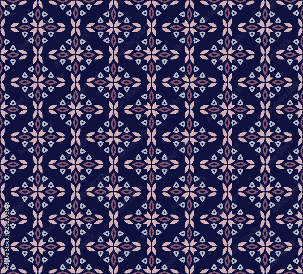 geometric flower floral seamless pattern background geometric flower floral seamless pattern background