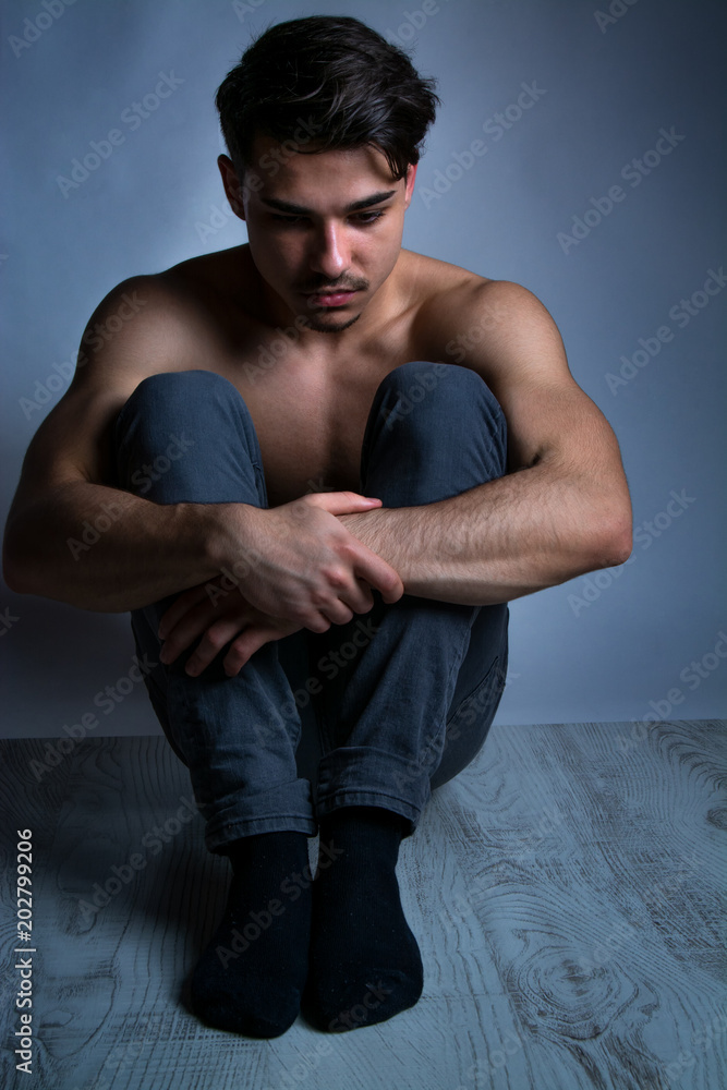 young man in depression young man in depression