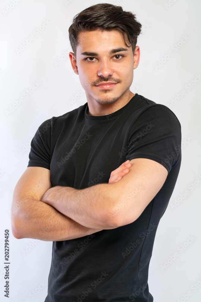 young man posing young man posing
