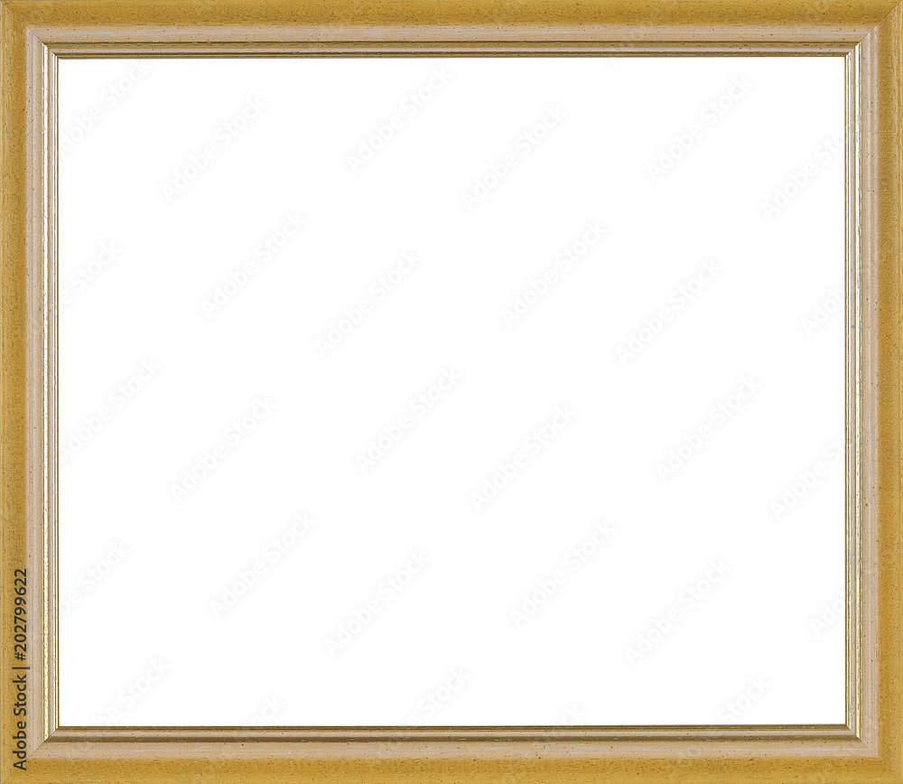 Obraz premium Picture frame isolated on white