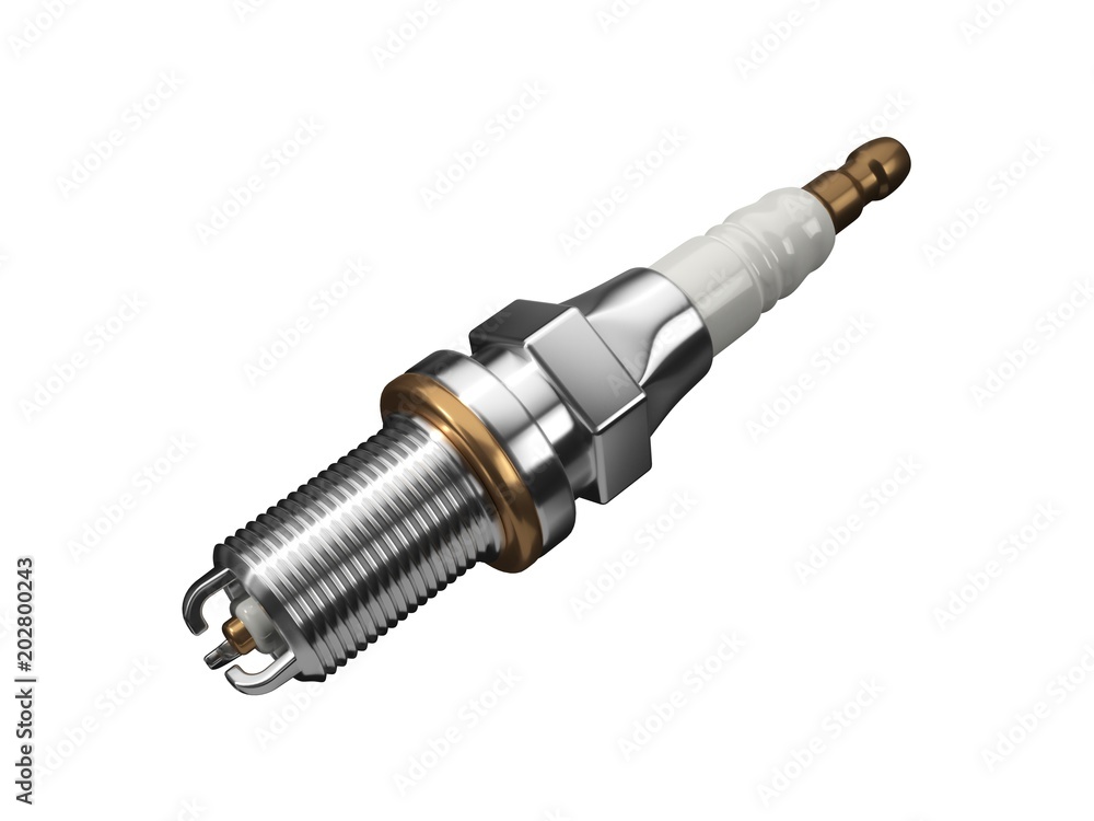 automotive spark plug. 3d illustration automotive spark plug. 3d illustration