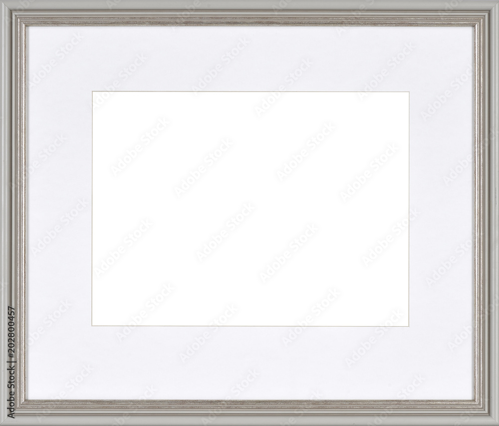 Obraz premium Picture frame isolated on white