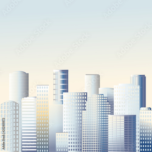City. Building. Skyscrapers. Window. Walls. Architectur. Urban landscape.