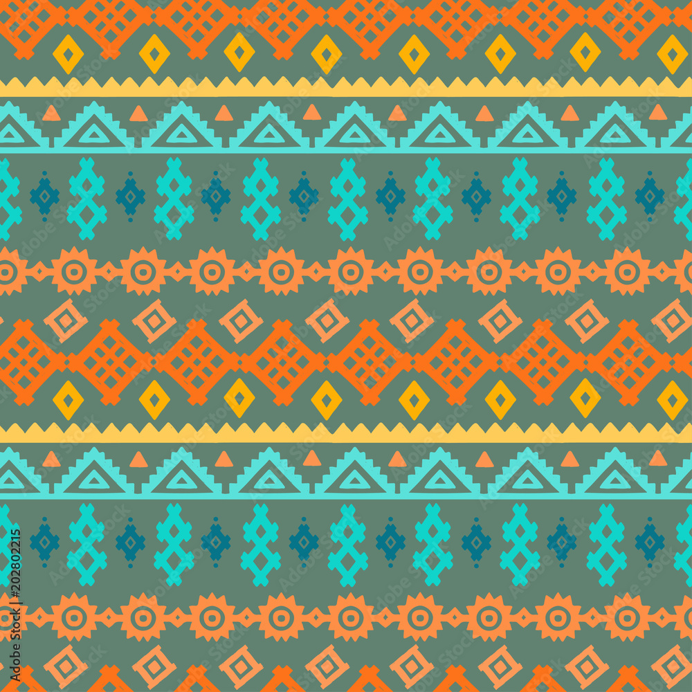 Ethnic seamless pattern Ethnic seamless pattern