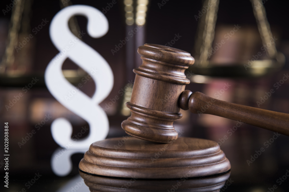 Paragraph, Law and justice concept, legal code Paragraph, Law and justice concept, legal code