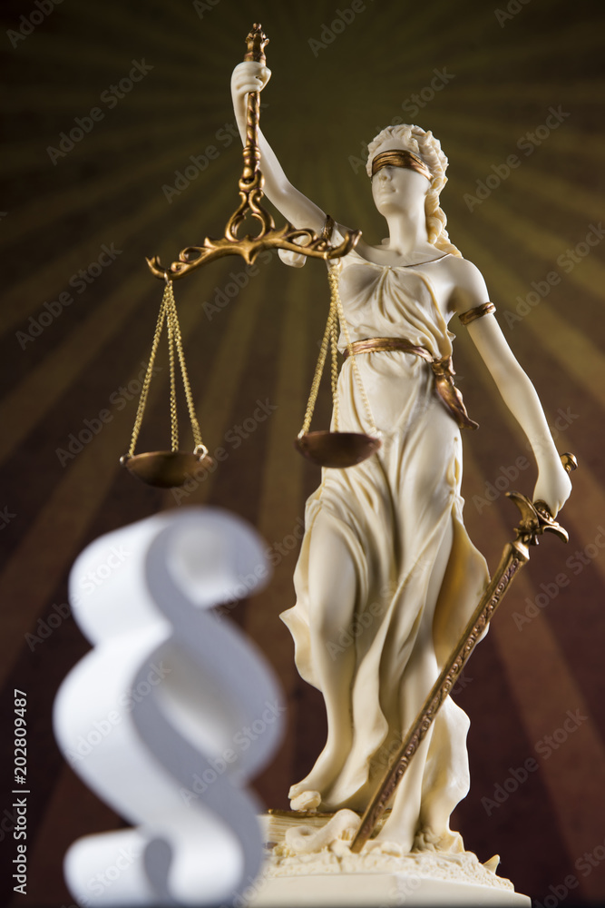 Statue of lady justice, Law concept Statue of lady justice, Law concept