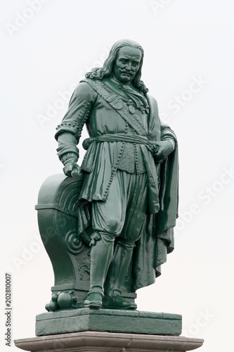 Statue of Michiel Adriaenszoon de Ruyter on the Boulevard de Ruijter
