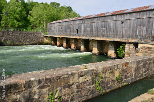 The Augusta canal at Augusta in Georgia
.
 photo