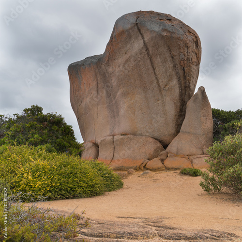 Tableau sur toile Spectacular Whistling Rock, one of the highlights in the Cape Le Grand National