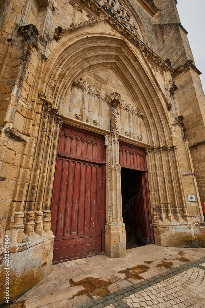 Cathedral of Marmande Lot et Garonne in France