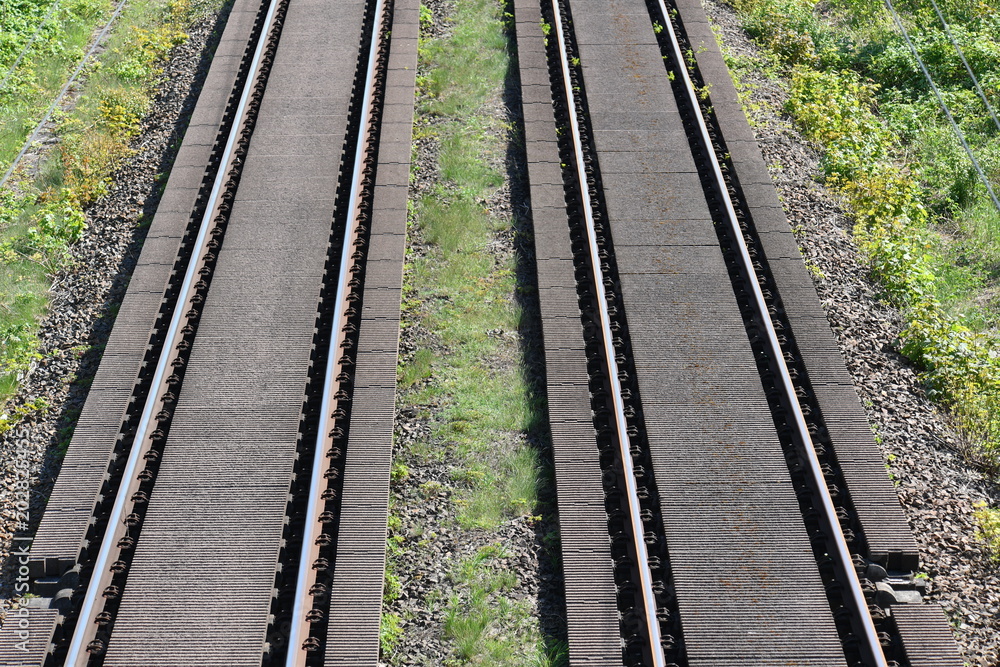 Railway tracks in Berlin-Charlottenburg
