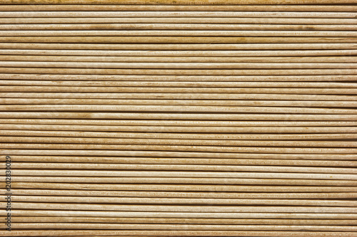 Fototapeta Naklejka Na Ścianę i Meble -  Wooden toothpicks are laid out in a number of