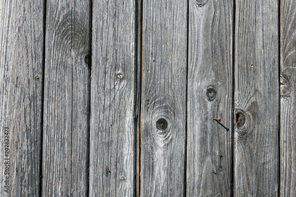 Naklejka premium Old wood plank texture background