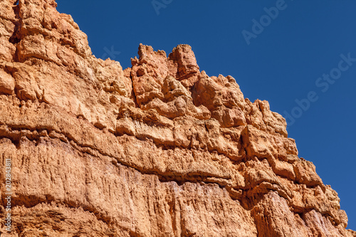 MajestIc Hoodoo Rock From The Side In Bryce Canyon, USA