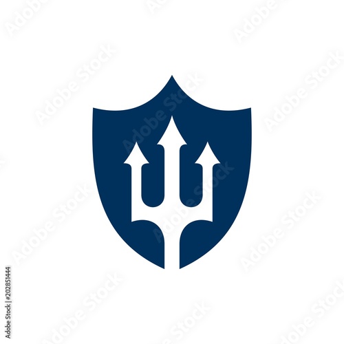 shield logo. security icon. guard symbol. vector eps 08.