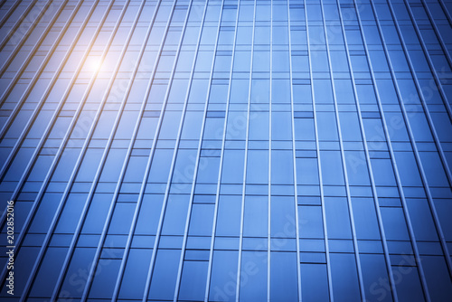 Windows of skyscrapers in London City