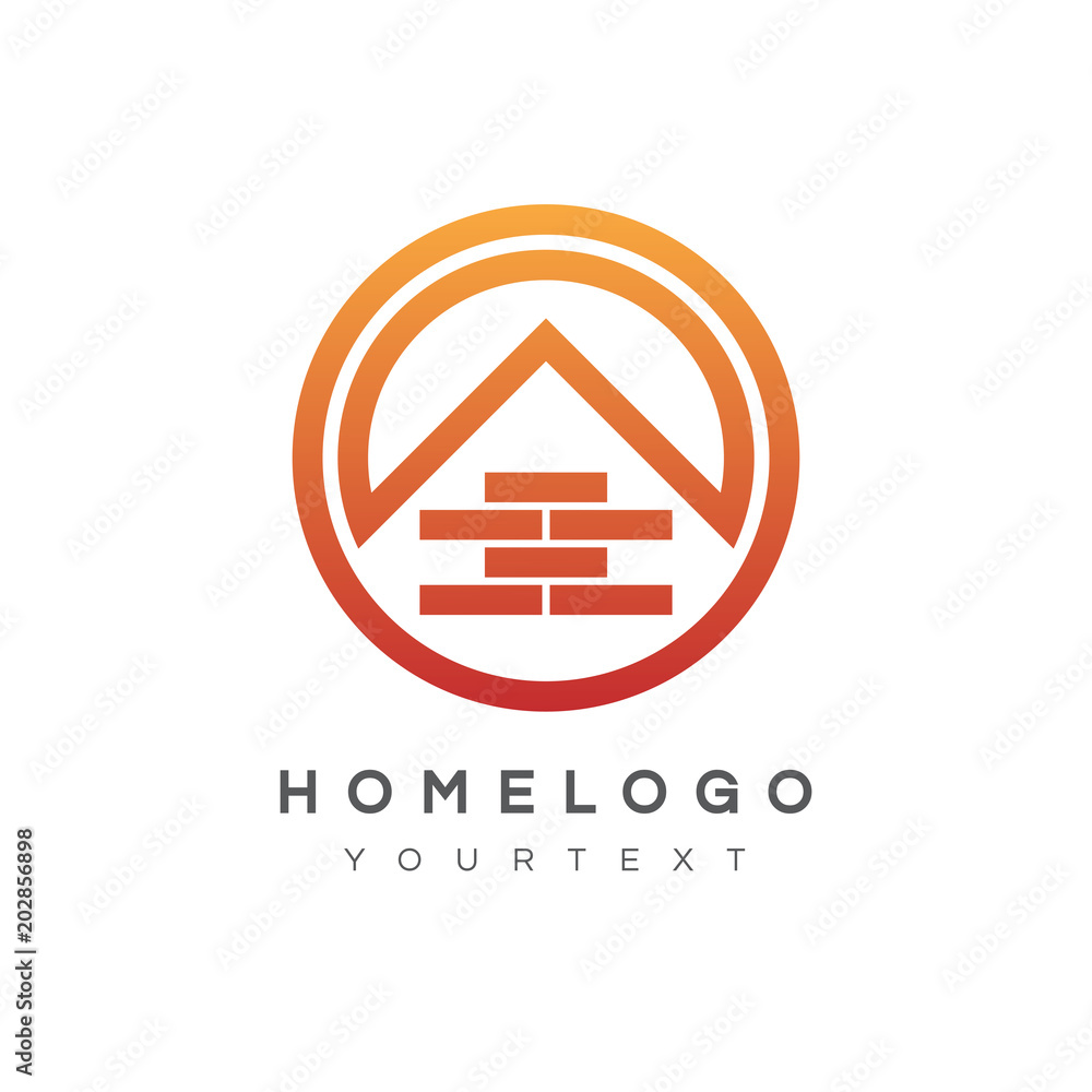Home logo design Home logo design