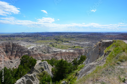 Badlands National Park Landscape