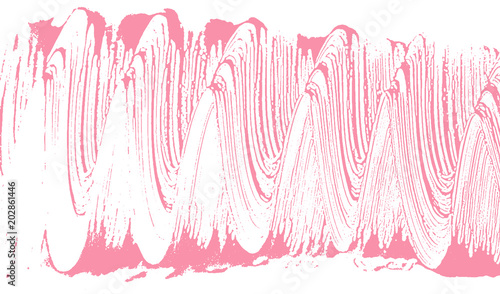Natural soap texture. Appealing bright pink foam trace background. Artistic excellent soap suds. Cleanliness, cleanness, purity concept. Vector illustration.