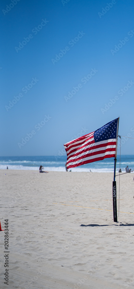 Fototapeta premium Bandera americana