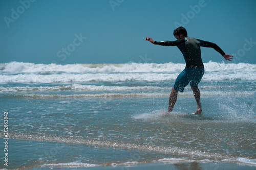 Skimboarding