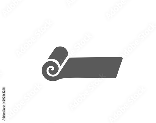Floor carpet icon