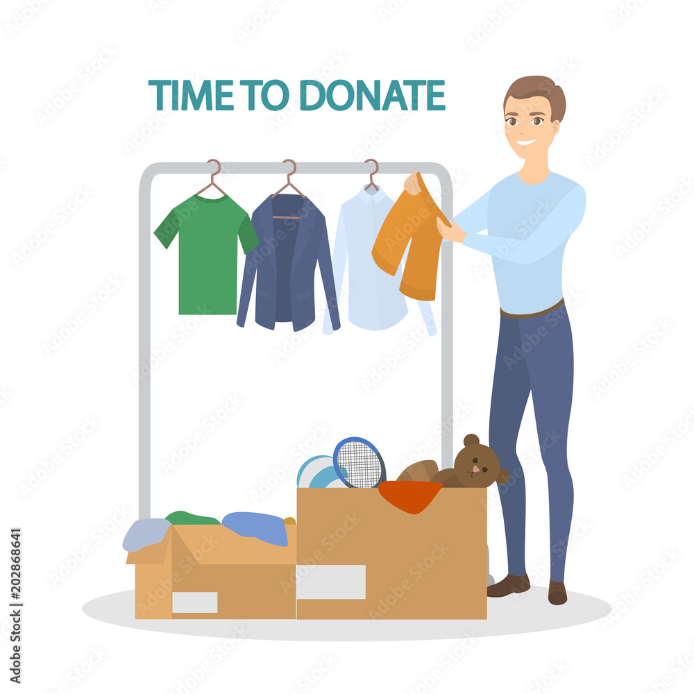 Time to donate. Time to donate.