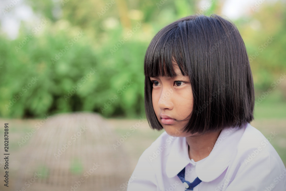 School girl of Thailand.