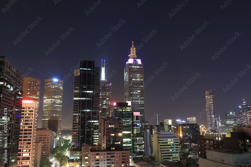 Melbourne Australia cityscape