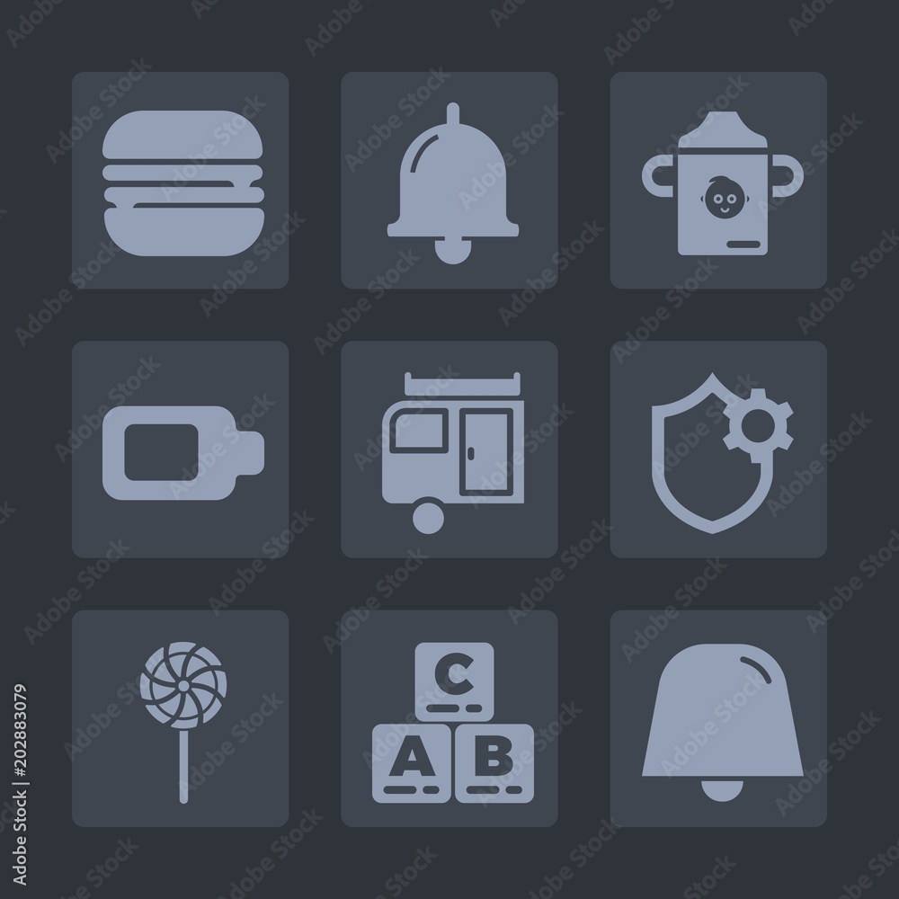 Premium set of fill icons. Such as food, sound, bottle, child, cheeseburger, internet, power, baby, sandwich, call, sweet, toy, energy, lollipop, kid, notification, healthy, button, hamburger, alert Premium set of fill icons. Such as food, sound, bottle, child, cheeseburger, internet, power, baby, sandwich, call, sweet, toy, energy, lollipop, kid, notification, healthy, button, hamburger, alert